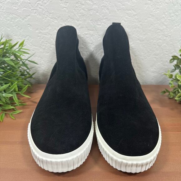 Timberland Women's Skyla Bay Pull On Black Suede Boots Size 10 - Picture 3 of 8